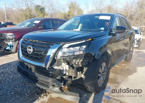 2025 Nissan Pathfinder Sv Fwd from USA, damaged, VIN 5N1DR3BA3SC227257